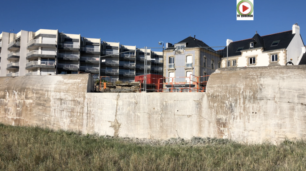 Quiberon | Le mur de l'Atlantique entaillé - TV Quiberon 24/7