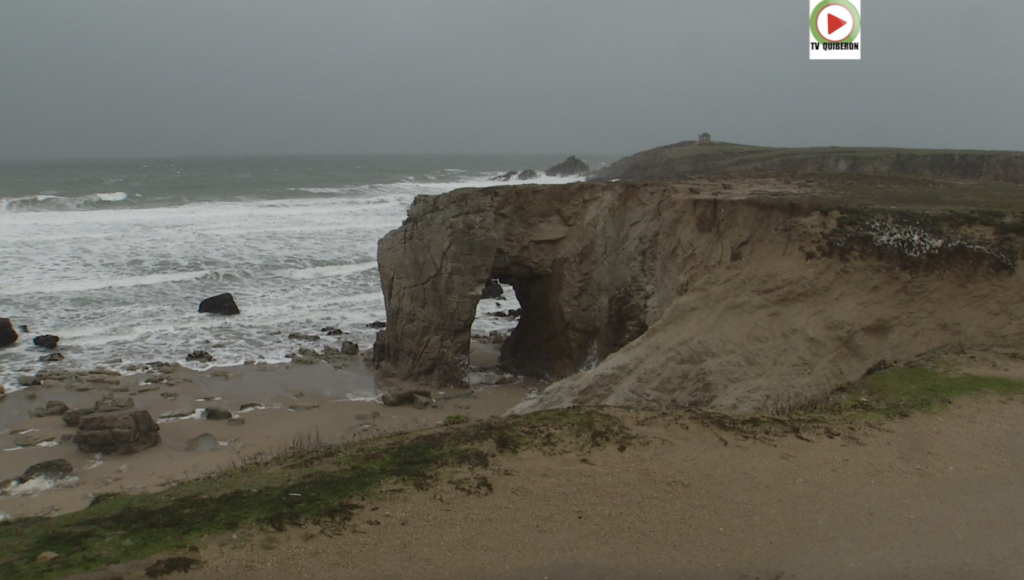 Saint-Pierre Quiberon | Tempête Justine à l'Arche de Port Blanc - TV Quiberon