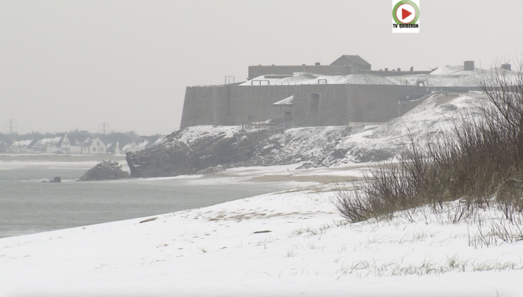 Quiberon - La neige dans la Presqu'ile - TV Quiberon 24/7