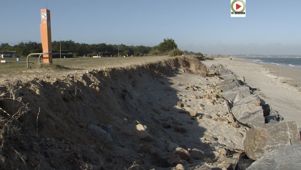 Saint-Pierre Quiberon | L'Ocean mange la Dune de Penthièvre - TV Quiberon 24/7