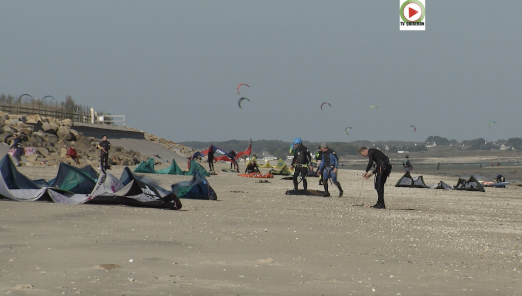 Penthièvre | Ultime session de kitesurf - TV Quiberon 24/7