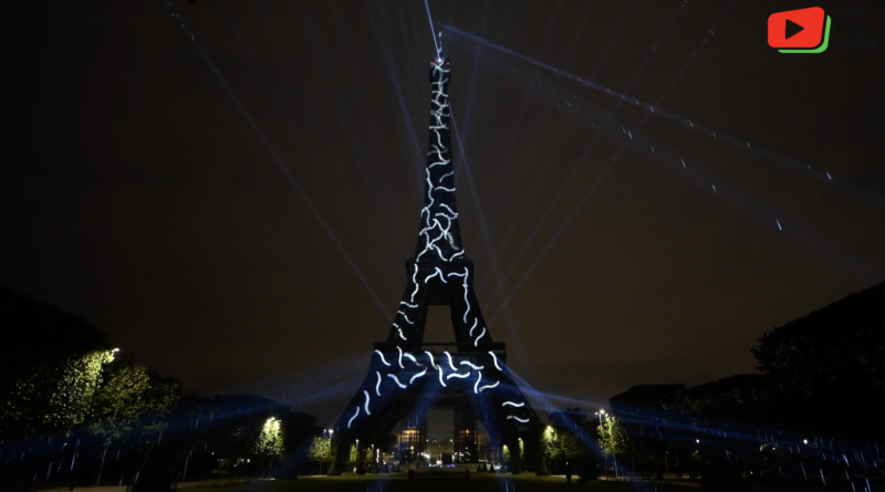 Paris | L'Hydrogène illumine la Tour Eiffel - Paris Bretagne Télé
