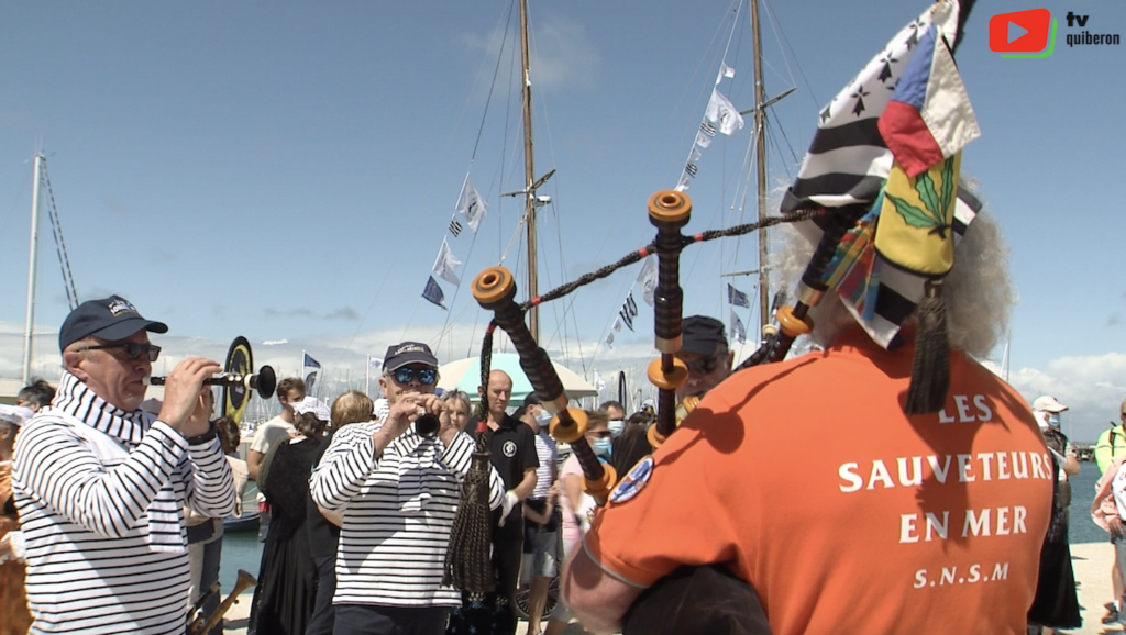 Quiberon | Tour de Bretagne à la Voile au son du Biniou - TV Quiberon 24/7