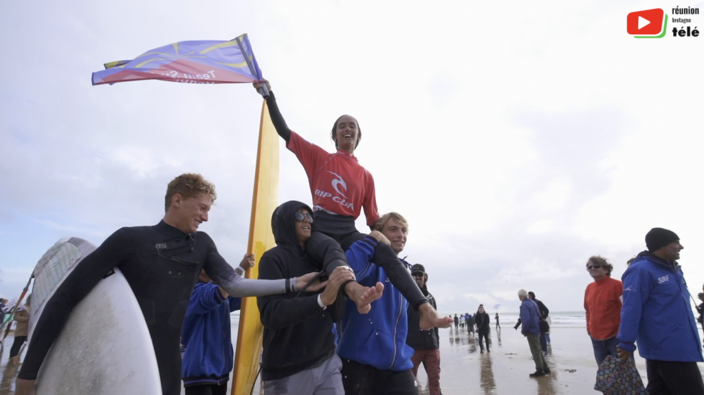 Longboard | Macy Machado championne de France espoirs - Réunion Bretagne Télé