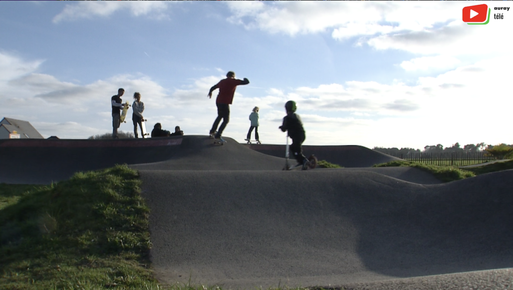 Brec'h | Le skatepark à vagues | Auray Télé