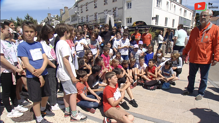 Quiberon | Les éléves courent pour la SNSM | TV Quiberon 24/7