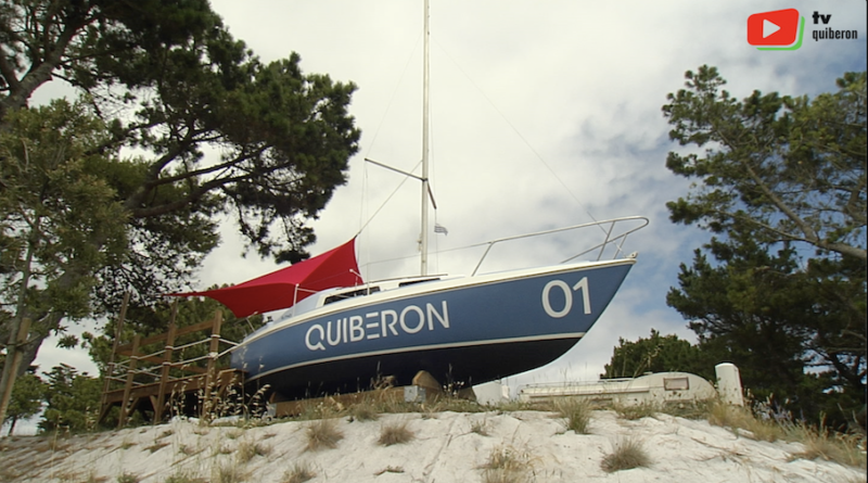 Quiberon | Un voilier au camping du Goviro | TV Quiberon 24/7