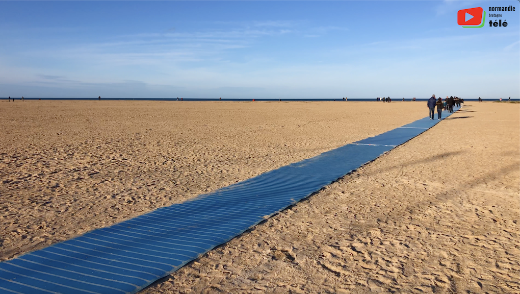Ouistreham | La plage en Hiver | Normandie Bretagne Télé