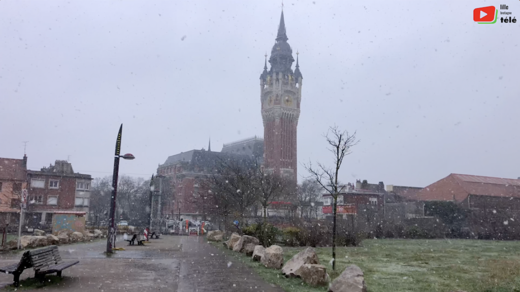 Calais | Chute de neige | Lille Bretagne Télé