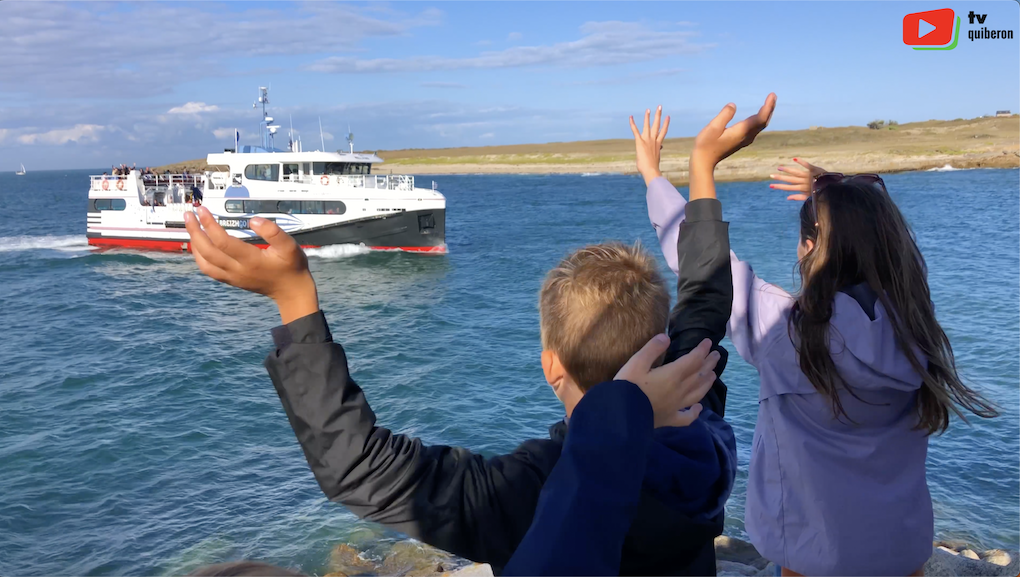 Île de Hoëdic | Beau début du mois d'Aout 2023 | TV Quiberon 24/7