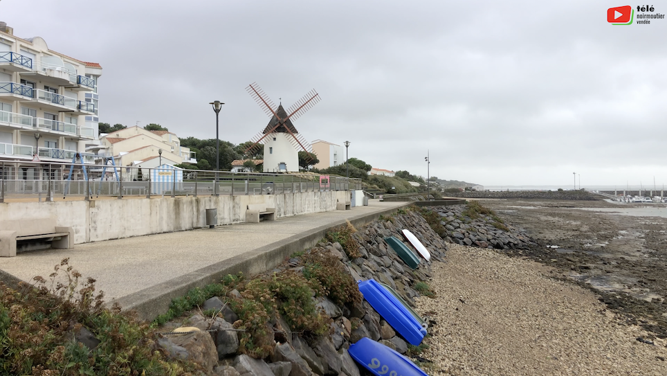 Jard-sur-mer | Le fort vent d'Automne | Télé Noirmoutier Vendée