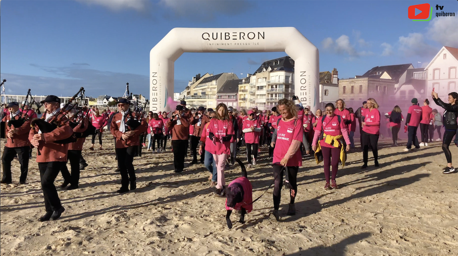 Quiberon | Marée Rose 2023 contre le Cancer | TV Quiberon 24/7