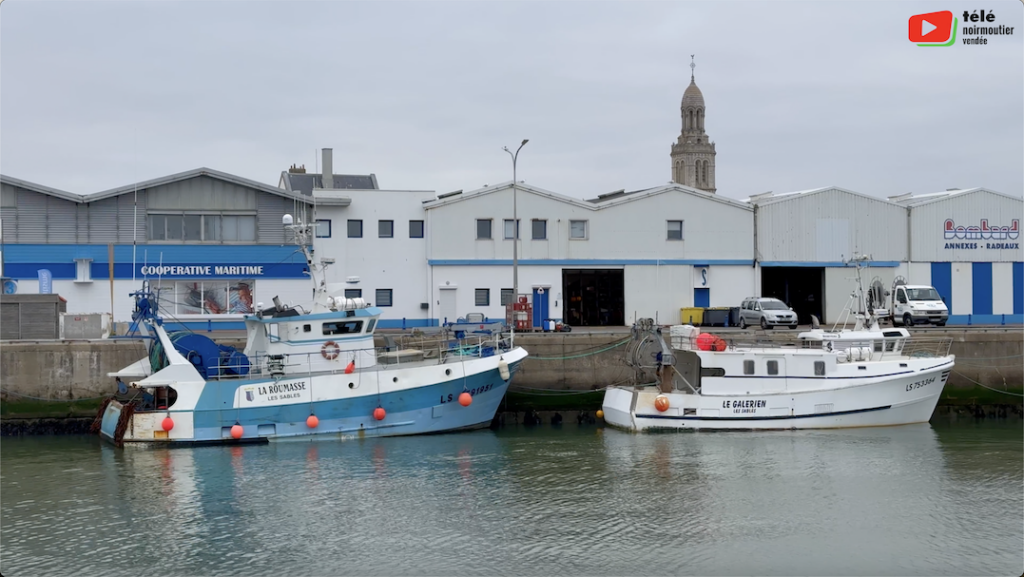 Saint-Gilles-Croix-de-Vie | Les Chalutiers cloués à Quai | Télé Noirmoutier Vendée