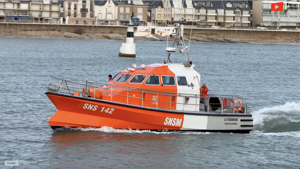 Quiberon | Le retour de la SNS 142 La Teignouse | TV Quiberon 24/7