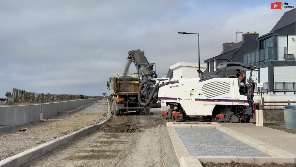 Saint-Pierre Quiberon | Béton à Penthièvre Plage | TV Quiberon 24/7