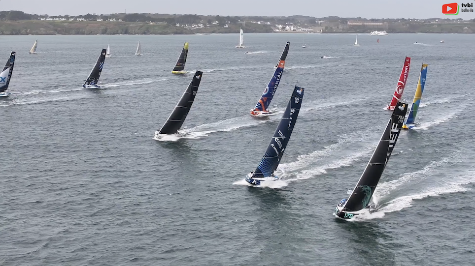Belle-île-en-mer | La Transat Niji 40 fonce à Marie Galante | Belle-île Télévision TVBI