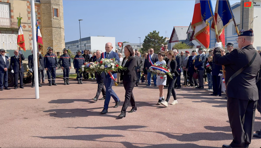 Quiberon | Cérémonie Armistice 8 mai 1945 | TV Quiberon 24/7