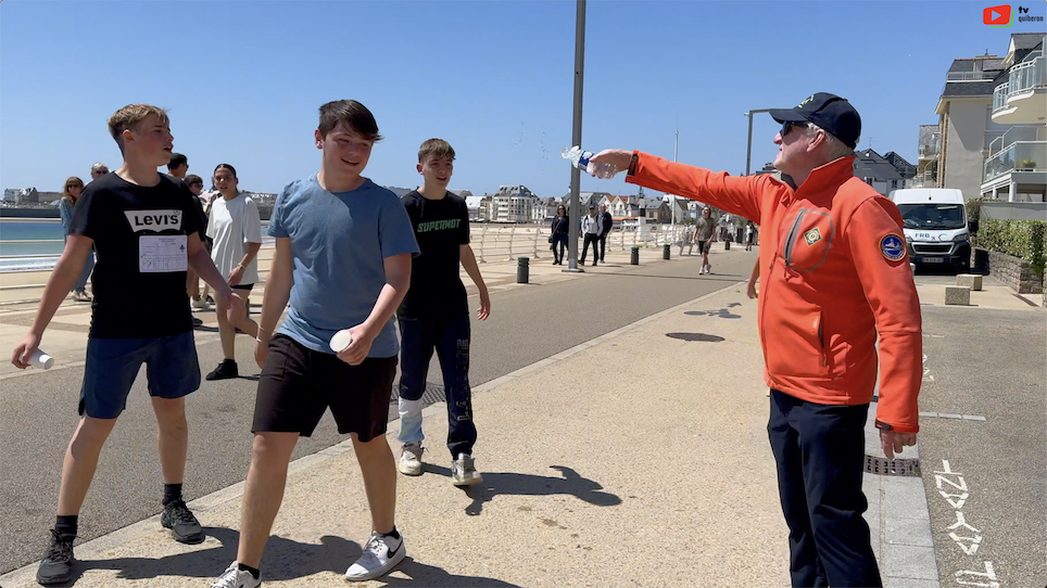Quiberon | Running scolaire 2024 pour la SNSM | TV Quiberon 24/7
