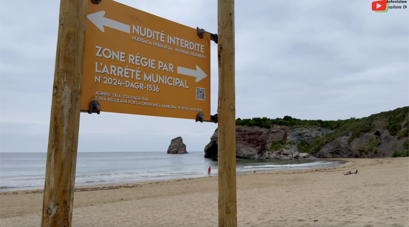 Hendaye | La Zone Naturiste Plage des 2 Jumeaux | Aquitaine 24 Télévision