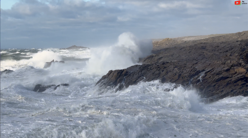 Quiberon | Le Vent Terrible de la Tempête Caetano | TV Quiberon 24/7