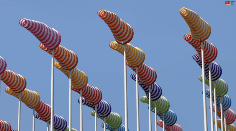 Nieuwpoort | Kunst / Forêt Colorée de Buren | Belgique Bretagne Télé