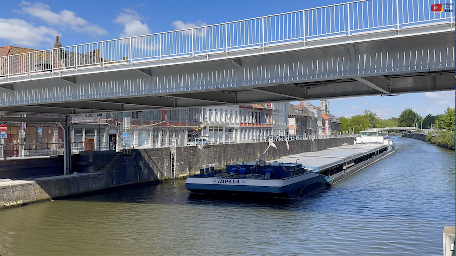 Tournai | Péniche en Wallonie | Belgique Bretagne Télé
