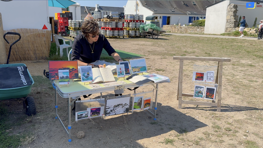 Île de Hoëdic | "Drakk Art" Dessine et Navigue | Île de Hoëdic TV