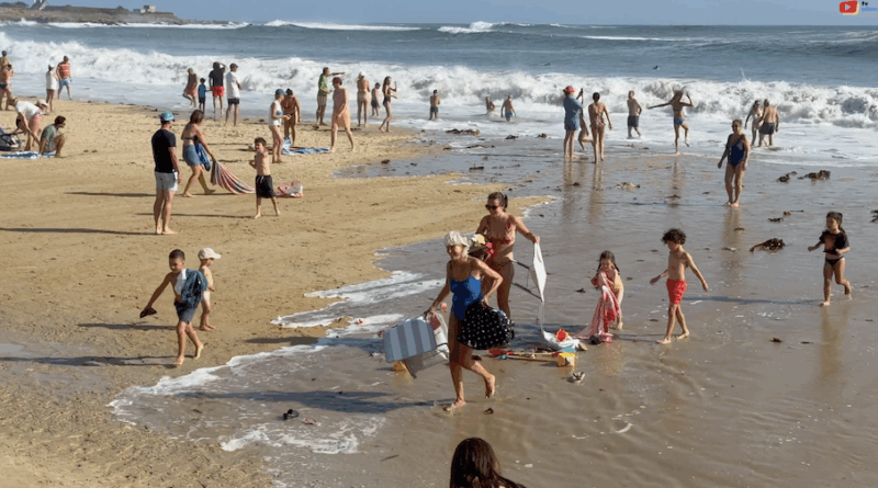 Quiberon | Baïnes sur la Plage Grosse Houle Cyclonique | TV Quiberon 24/7