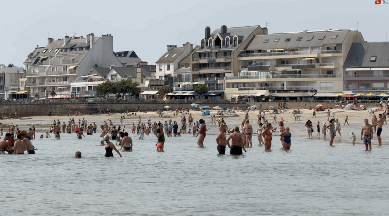 Quiberon | Canicule Grande Plage 15 Août | TV Quiberon 24/7