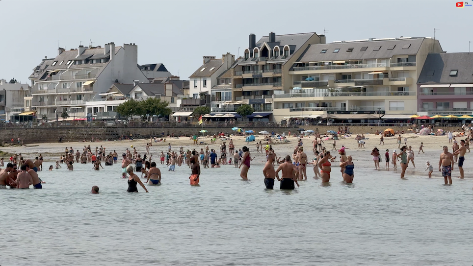 Quiberon | Canicule Grande Plage 15 Août | TV Quiberon 24/7
