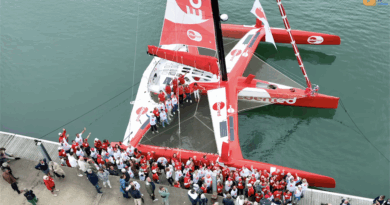 La Trinité-sur-mer | Mike Horn baptise l’Ocean Fifty Edenred 5 | TV Quiberon Sailing