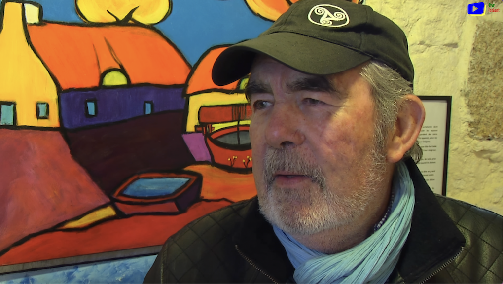 Concarneau | Alain-Charles Richer Peintre-Reporter FR3 | Lorient TV