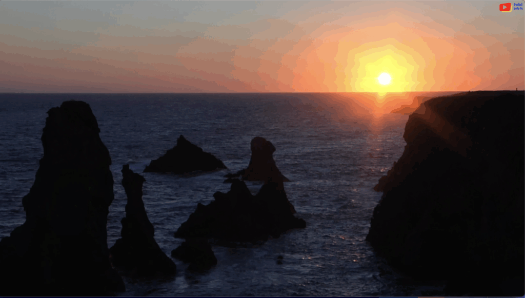 Belle-île-en-Mer | Bangor Sunset Aiguilles de Port-Coton | Belle-Île Télévision TVBI
