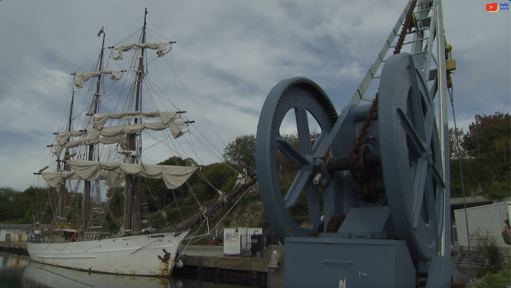 Belle-Île-en-Mer | Escale du Voilier "Le Français" | Belle-Île Télévision TVBI
