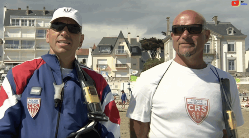 Quiberon | CRS Lifeguards Police Nationale | TV Quiberon 24/7