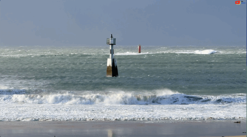 Quiberon | Tempête Benjamin, Vent, Fortes Vagues | TV Quiberon 24/7