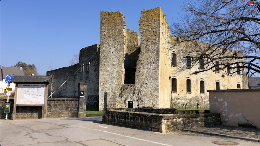 Koerich | Le beau Château Fort | Luxembourg Bretagne Télé