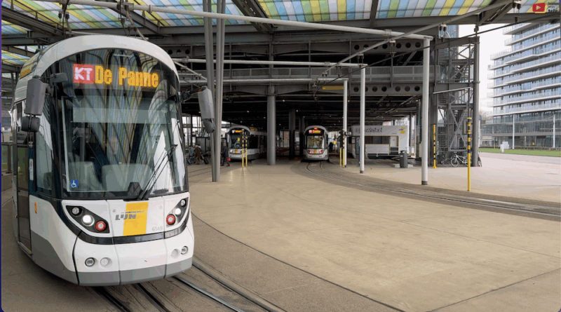 Oostende | Kusttram Oostende Station | Belgique Bretagne Télé