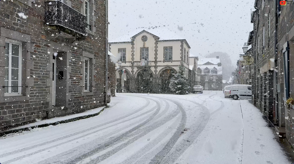 Gouarec | Tempête de Neige | Bretagne Télé