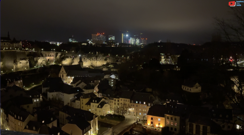 Luxembourg-City | Ville Basse la Nuit | Luxembourg Bretagne Télé