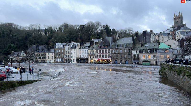 Quimperlé | Crue Laïta 2026 Inondations | Bretagne Télé