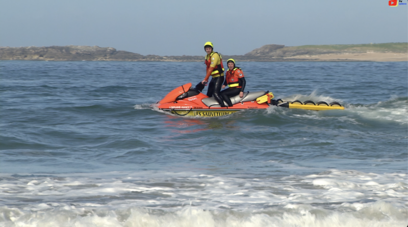 Saint-Pierre Quiberon | Lifeguards SNSM Nancy entrainement | TV Quiberon 24/7