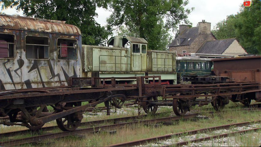 Gouarec | Le Bon Repos des Trains | Bretagne Télé