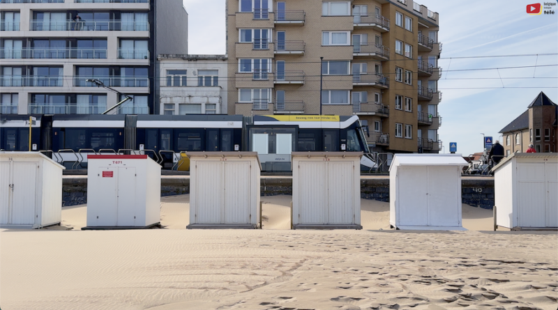 Oostende | Raversijde Middenlaan / Plage Belge | Belgique Bretagne Télé