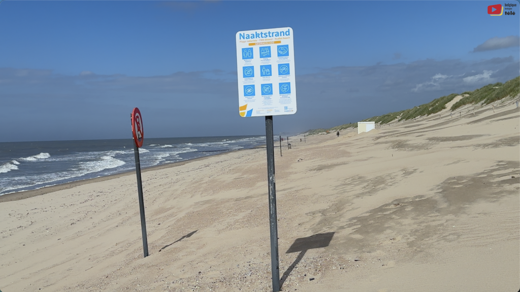 Bredene | Naaktstrand / Plage Naturiste | Belgique Bretagne Télé
