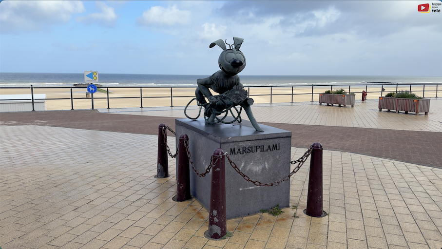 Middelkerke | Stripstandbeelden / Statues BD | Belgique Bretagne Télé