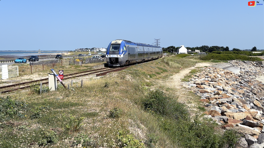 Saint-Pierre Quiberon | Le Train "Tire-Bouchon" revient | TV Quiberon 24/7