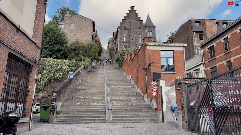 Liège | 374 Marches: l'Escalier le Plus Fou du Monde | Belgique Bretagne Télé