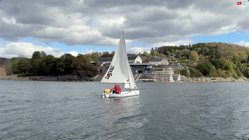 Luxembourg | Faire de la voile sur un Lac | Luxembourg Bretagne Télé