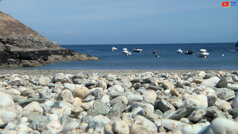Belle-Île-en-Mer | Deuborh la Plage Discrète | Belle-Île Télévision TVBI